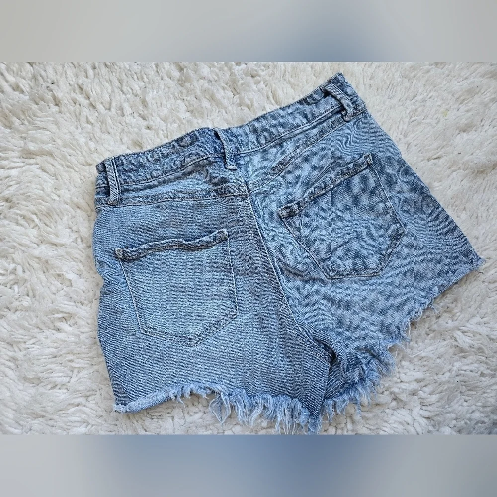 Rewash Denim Distressed Shorts